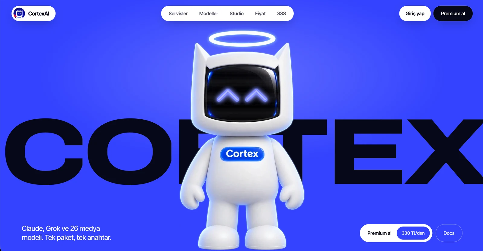 CortexAI web uygulaması